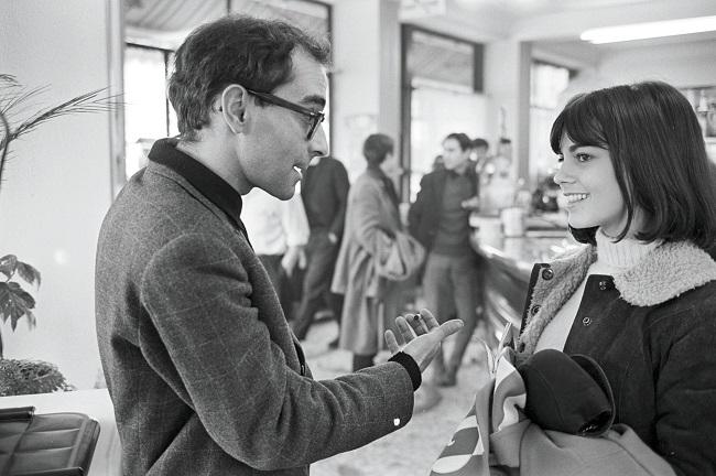 Chantal Goya et Jean-Luc Godard / Photo DR