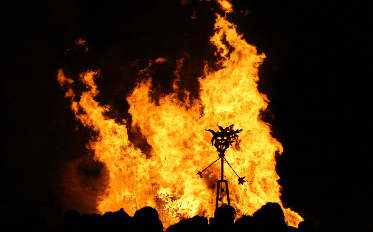 La célébration du Guy Fawkes Day en Angleterre 