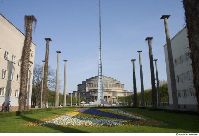 pologne patrimoine unesco hall du centenaire