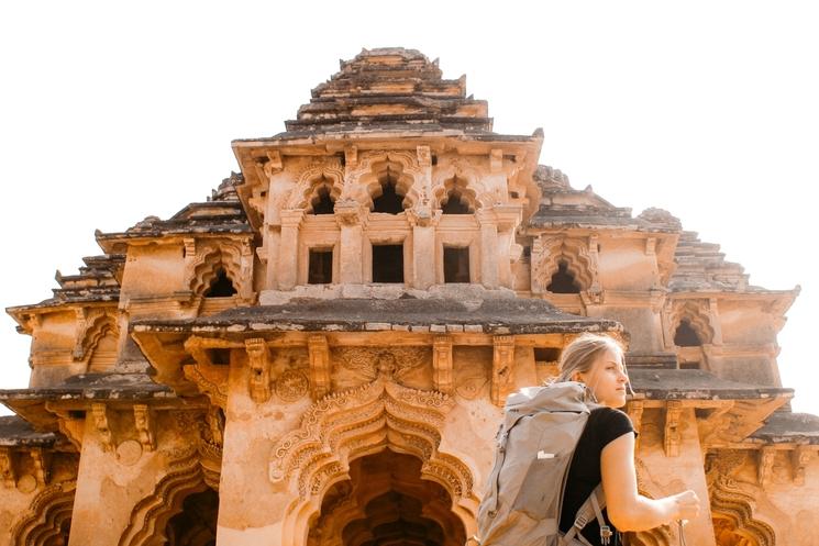 hampi india inde temples 