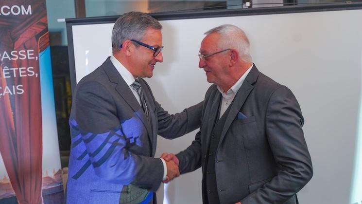 Olivier Ramadour et Hervé Chourreau