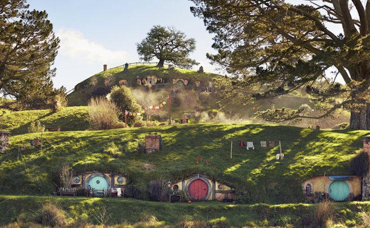 Le village d'Hobbiton