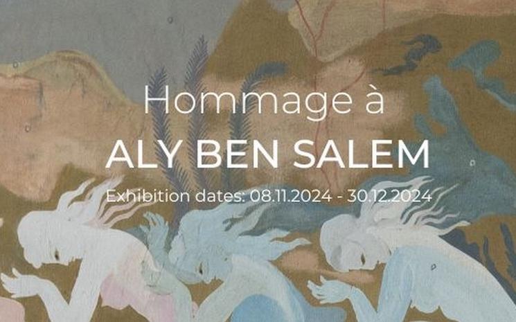 hommage à aly ben salem violon bleu gallery sidi bou said tunisie