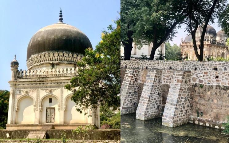 La nécropole des rois de Golconde à Hyderabad