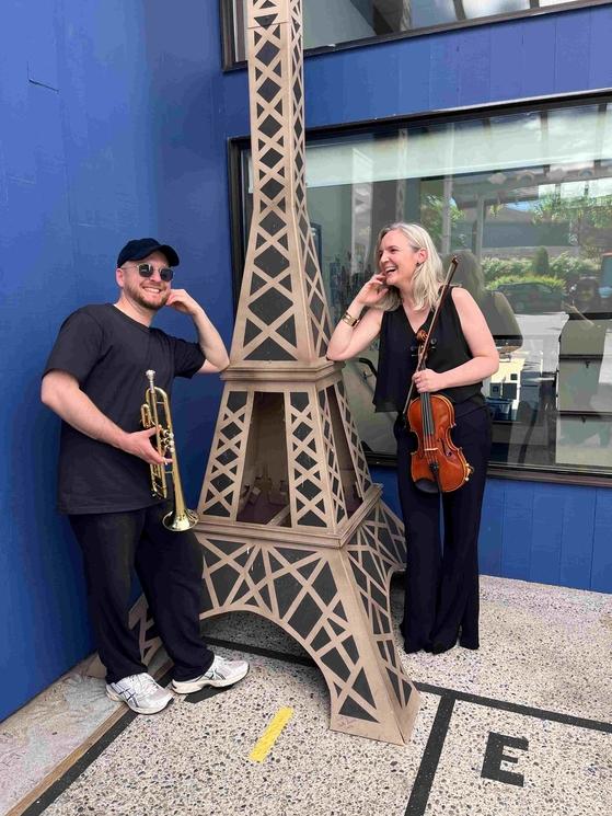 The French HONK! avec Elena Vukosavljev et Michel Jacquot - Crédit Sjj