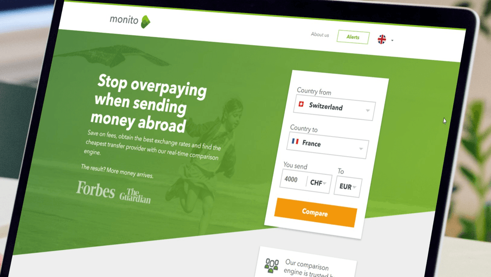 monito transfert argent étranger