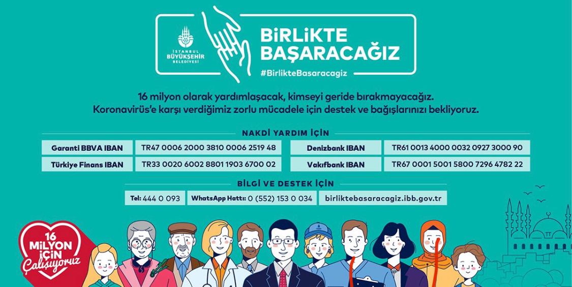 birlikte basaracagiz campagne IBB Istanbul