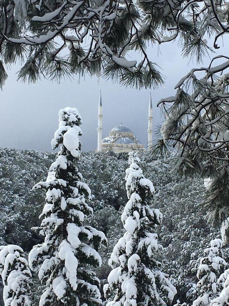 Istanbul sous la neige 2021