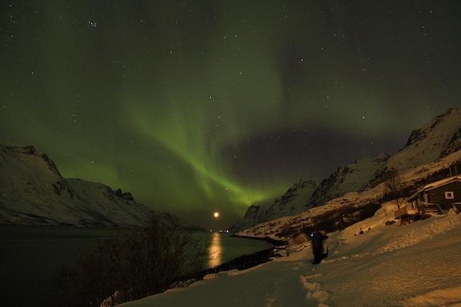 Tromsø Norvège aurore boréale 