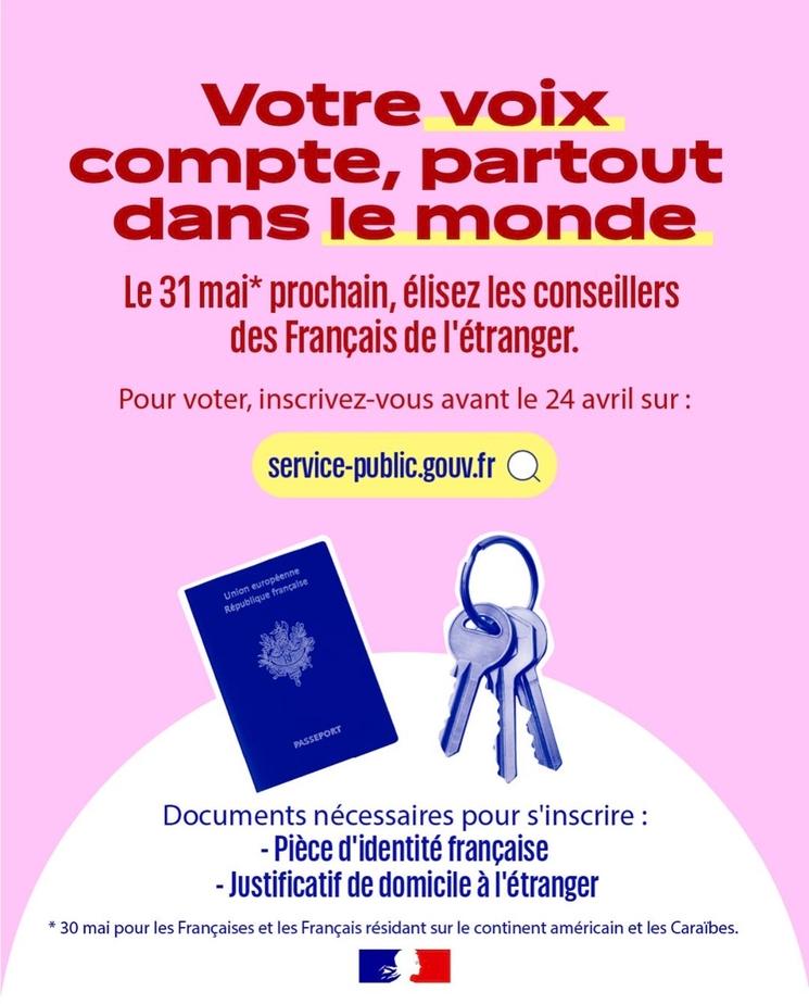 Élections des conseillers des Français de l’étranger 2026