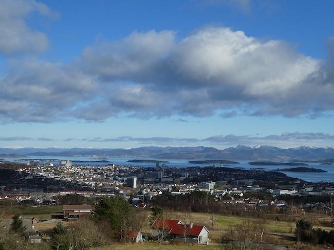 Stavanger point culminant Norvège 