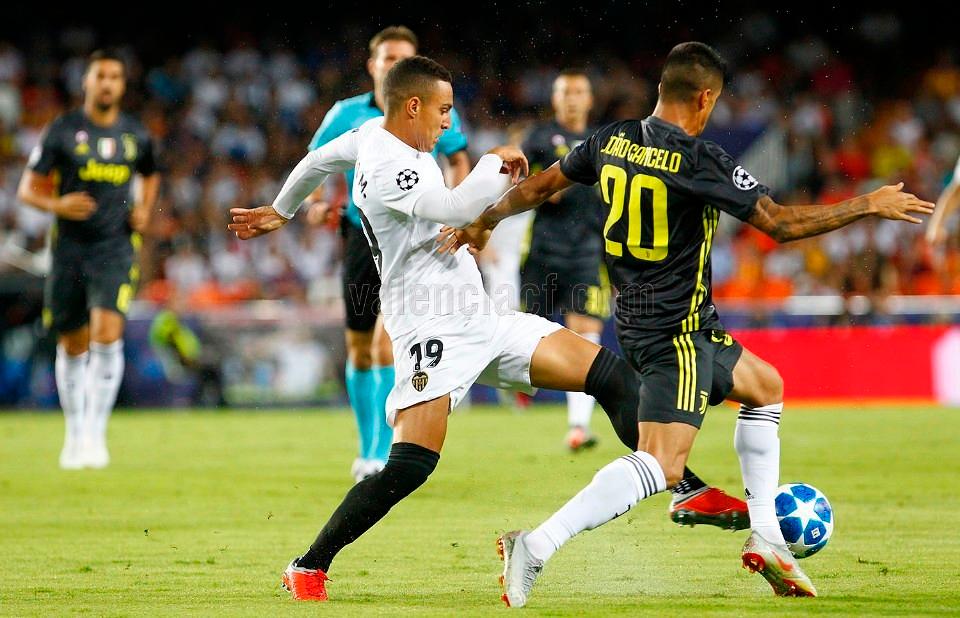 Rodrigo n'a rien pu faire face à la défense de la Juve