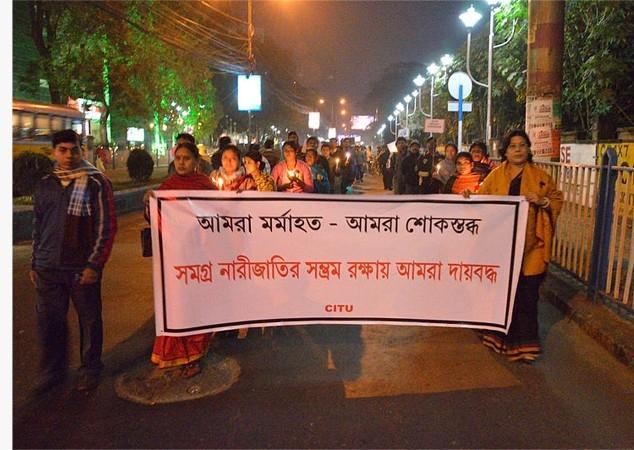 Des protestations lors du viol de Delhi