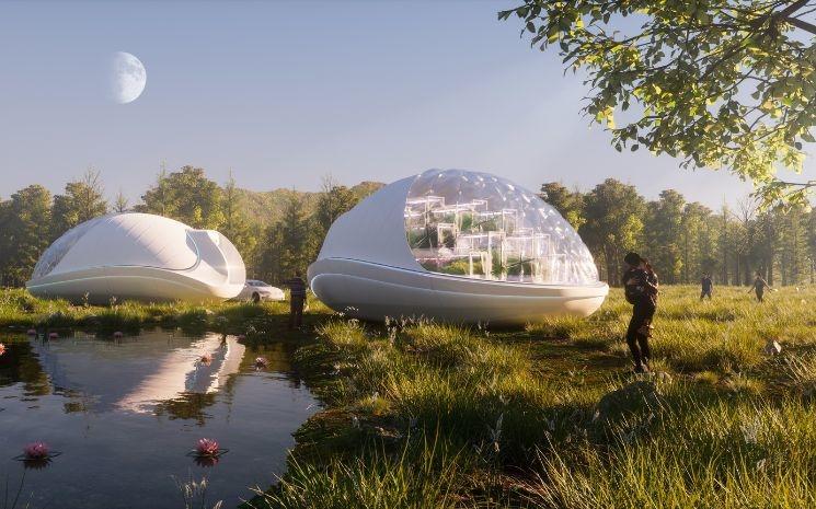 BioPods imaginés par Interstellar Lab