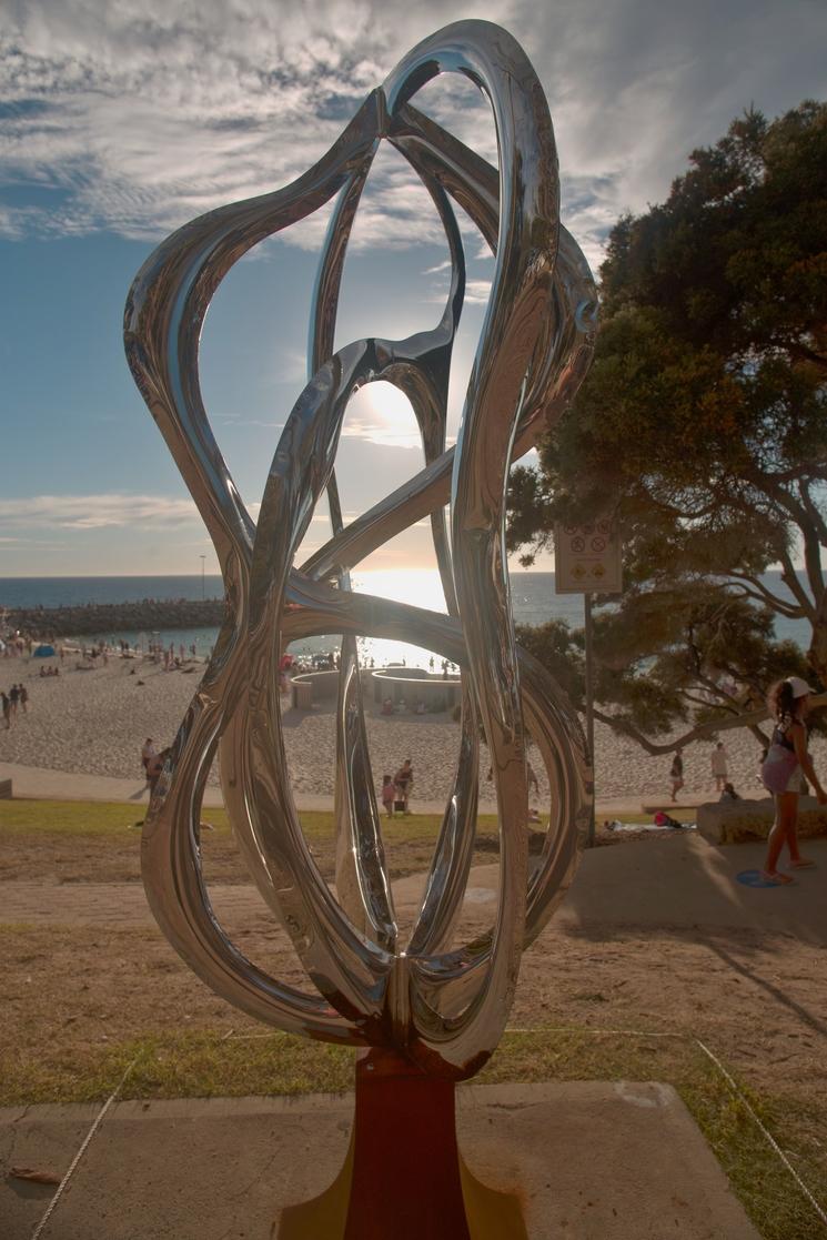 Sculptures by the sea 