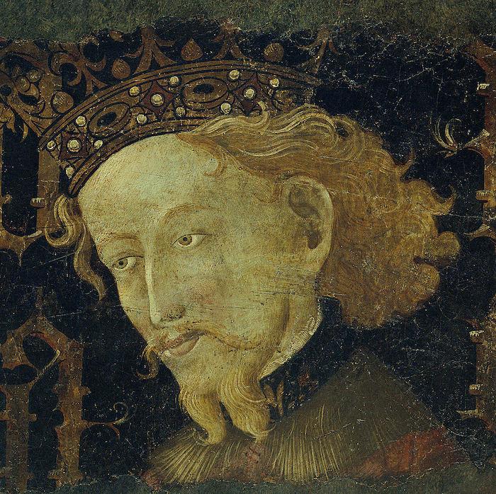 un portrait d'époque du roi Jacques 1er d'Aragon