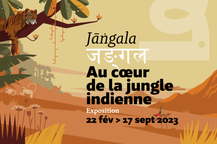 Affiche de l'exposition Janglana à Bordeaux