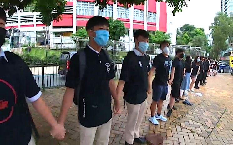 Grève étudiants Hong Kong