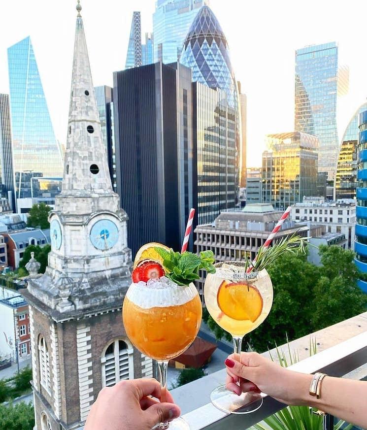 Jin Bo Law, un rooftop à Londres