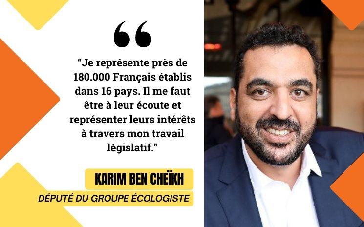 Karim Ben Cheikh représentant de la 9e circonscription des Français de l'étranger