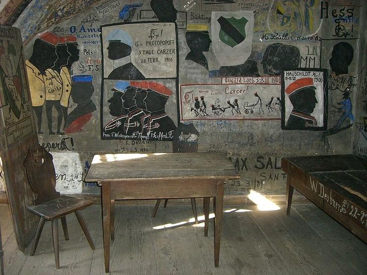 prison, étudiant, heidelberg, graffitis