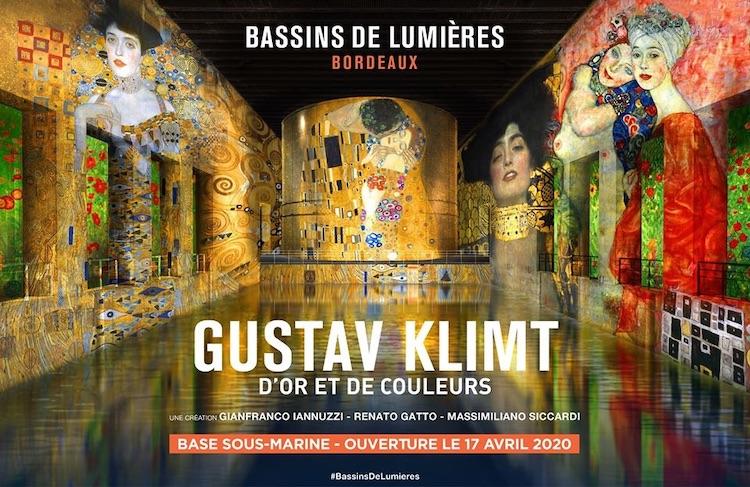 expo été 2020 Klimt Bordeaux