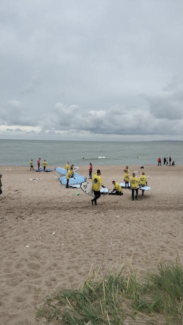 Klitmøller surf Danemark Jutland 