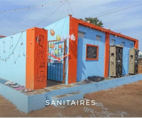 un toilette installé par Kynarou en Inde