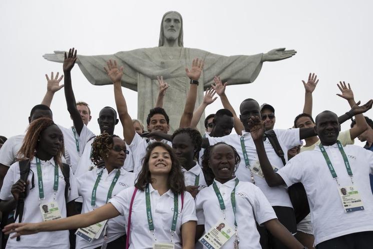 l'équipe des JO à Rio en 2016
