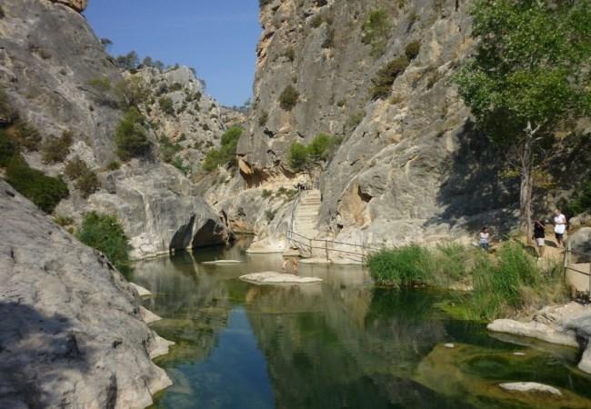 piscine naturelle de Fontcalda