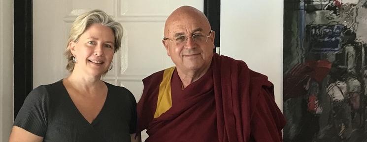 Laurence Huret et Matthieu Ricard