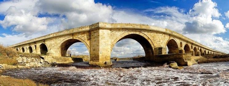 le pont d'Ergene, site Trakya Gezi