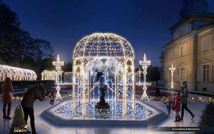 WILANOW light in garden 