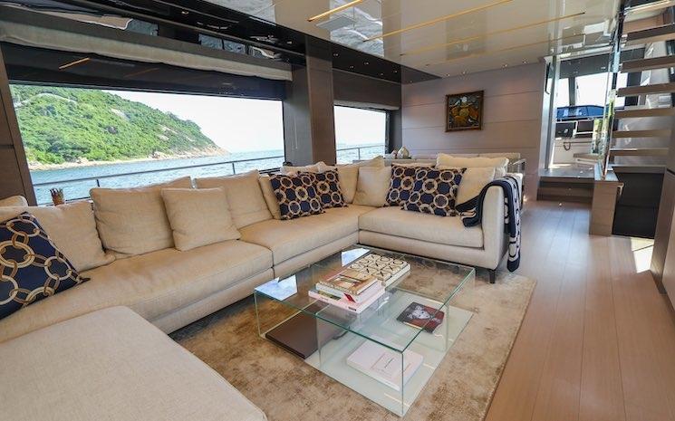 lounge de yacht