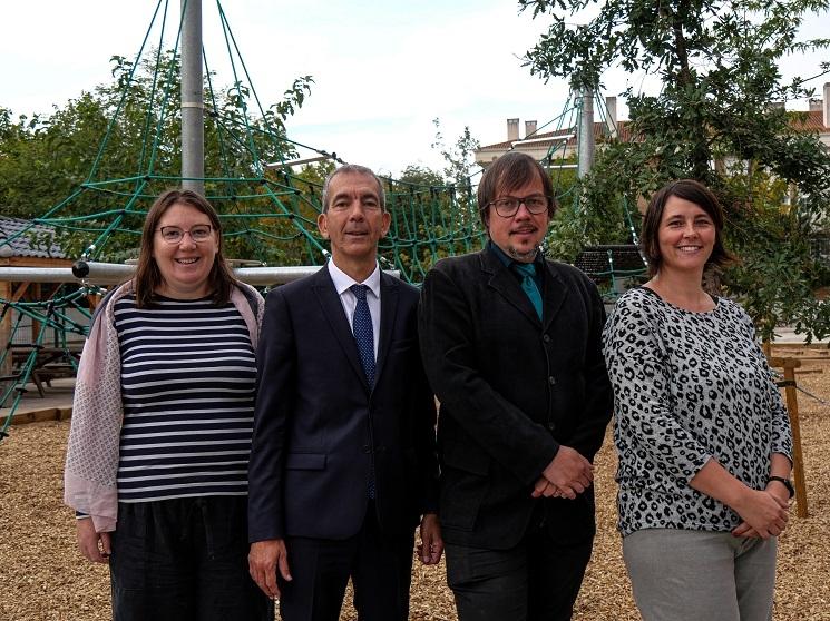 La nouvelle équipe de direction du lycée français international Molière de madrid