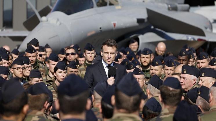 discours Macron armée française 