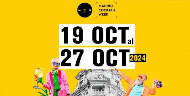 l'affiche madrid cocktail week 2024