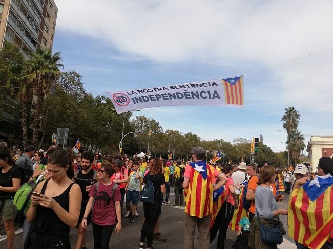 manifestation catalogne