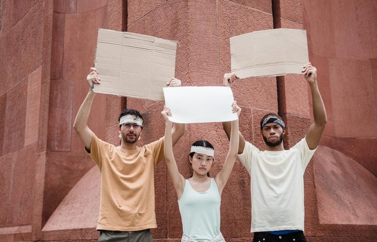 Manifestation au Vietnam pour protester