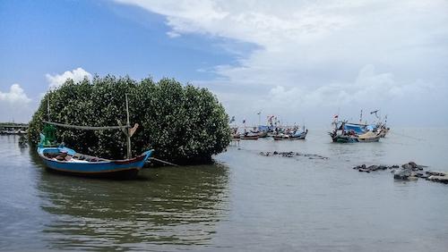 marchand de sable Indonesie