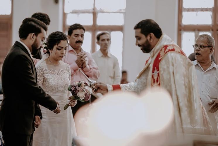 Un mariage chrétien en Inde. Image : Pexel