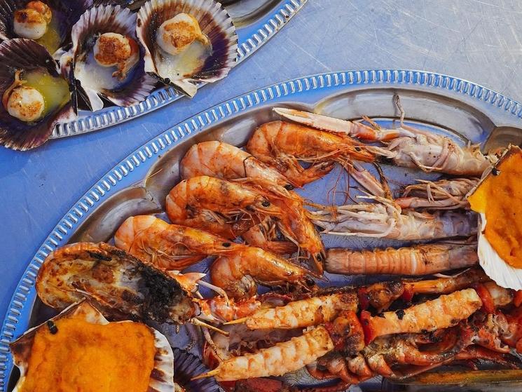 assiette de fruits de mer