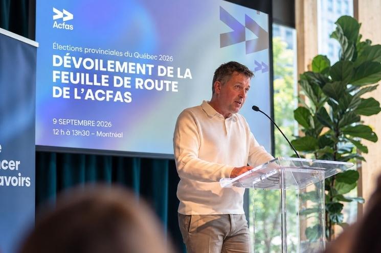 Martin Maltais président de l'acfas
