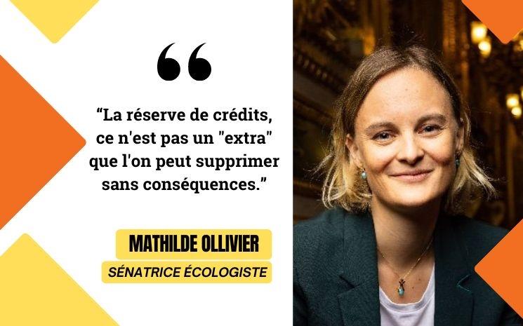 mathilde ollivier coupe budgétaire