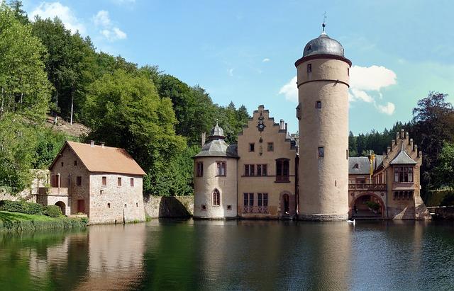 Mespelbrunn château Allemagne