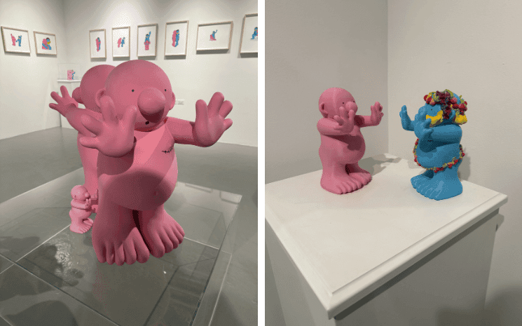 Mister Pink et Mister bleu 