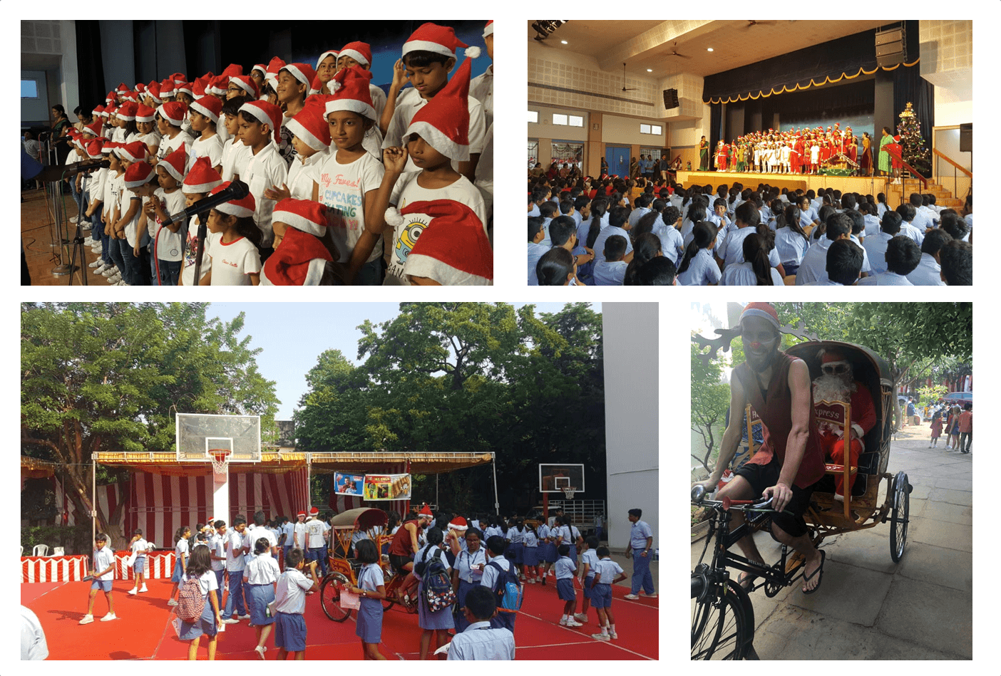 noël inde chennai école 