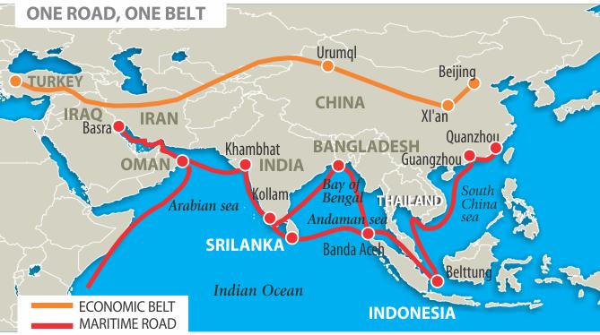 one belt one road copyright politics.ie