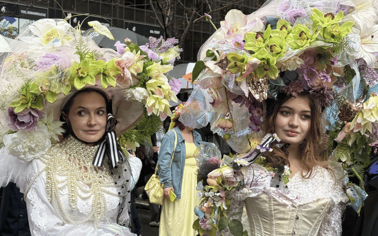 Duo fleuri mère et fille 
