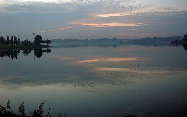 Les réservoirs de Singapour recueillent l'eau de pluie sur les deux-tiers de l'ile.